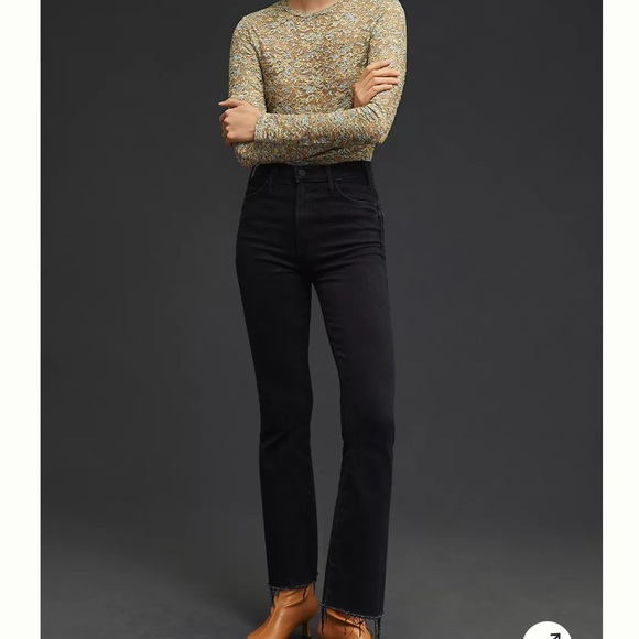 Mother The Hustler Ankle Fray Encounters Black Anthropology New $238- 24/25 - Picture 3 of 15